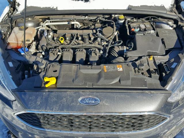 1FADP3F26GL215193 - 2016 FORD FOCUS SE GRAY photo 7