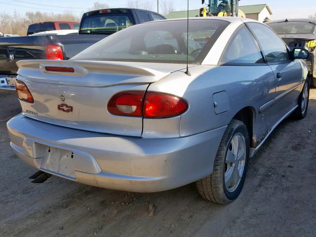 1G1JF12T817309801 - 2001 CHEVROLET CAVALIER Z SILVER photo 4