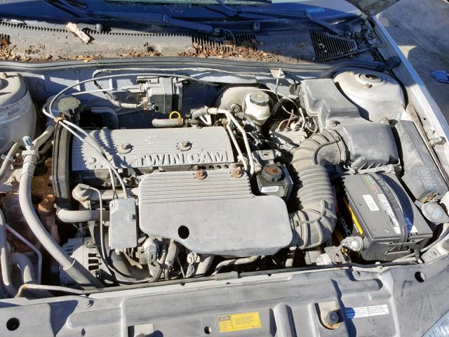 1G1JF12T817309801 - 2001 CHEVROLET CAVALIER Z SILVER photo 7