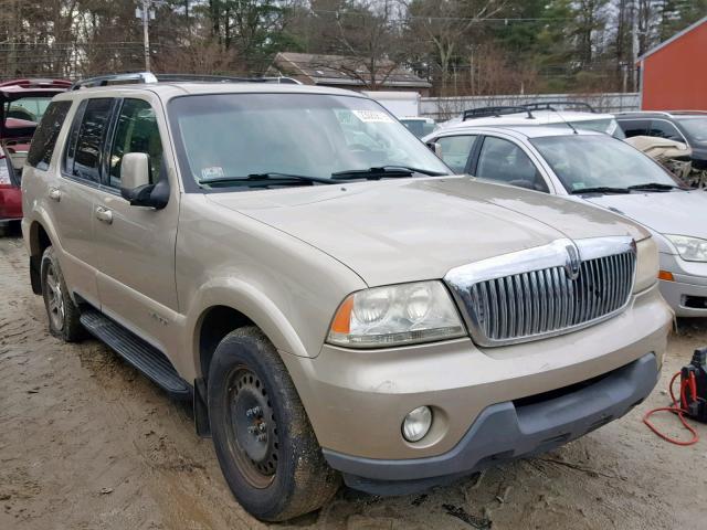 5LMEU88HX5ZJ30835 - 2005 LINCOLN AVIATOR TAN photo 1