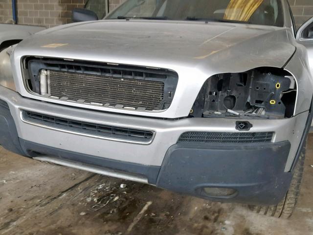 YV1CZ852751218380 - 2005 VOLVO XC90 V8 SILVER photo 9