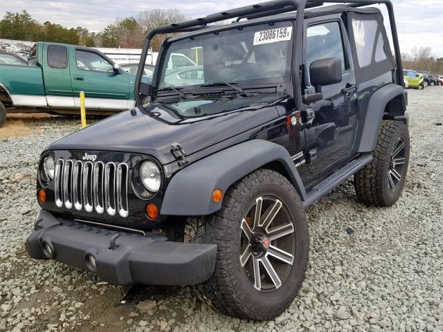 1J4AA2D14AL154530 - 2010 JEEP WRANGLER S BLACK photo 2