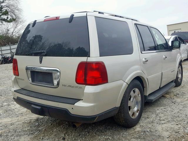 5LMFU28526LJ30128 - 2006 LINCOLN NAVIGATOR 奶油色 照片 4