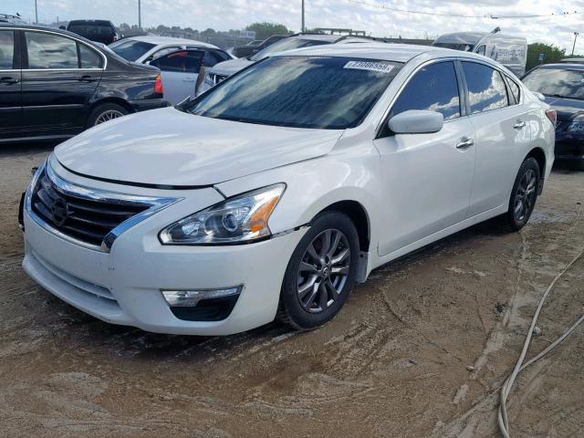 1N4AL3AP1FC592997 - 2015 NISSAN ALTIMA 2.5 WHITE photo 2