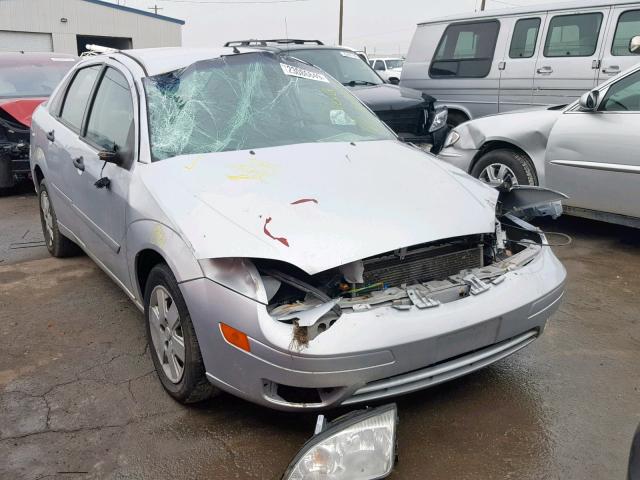 1FAFP34N37W312663 - 2007 FORD FOCUS ZX4 SILVER photo 1