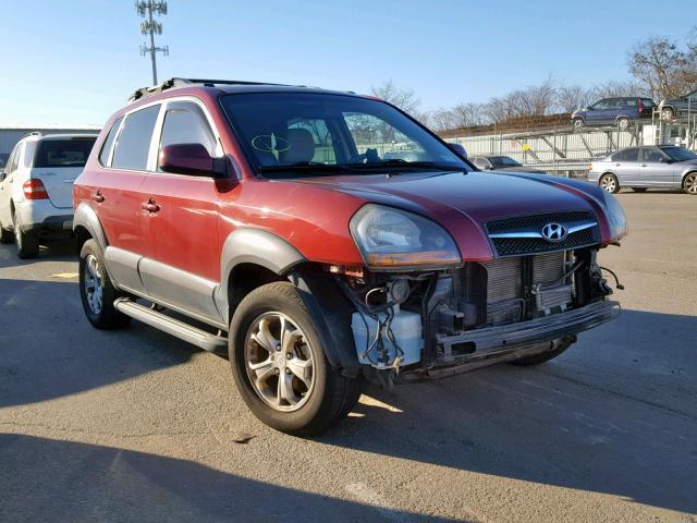 KM8JN12D49U970043 - 2009 HYUNDAI TUCSON SE RED photo 1