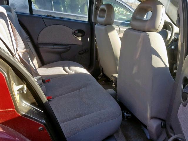 1G8AG52F04Z128281 - 2004 SATURN ION LEVEL RED photo 6