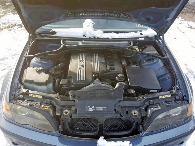 WBAAZ33484KP87636 - 2004 BMW 325 IS SUL BLUE photo 7