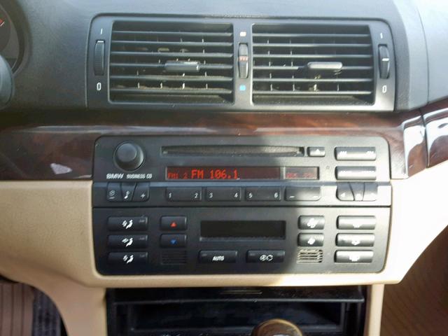 WBAAZ33484KP87636 - 2004 BMW 325 IS SUL BLUE photo 9