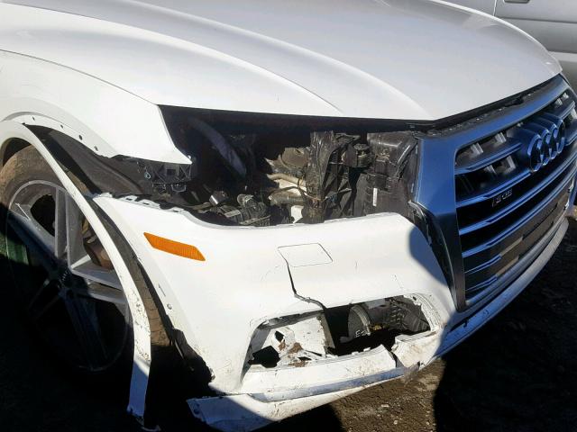 WA1A4AFY2J2205847 - 2018 AUDI SQ5 PREMIU თეთრი ფოტო 9