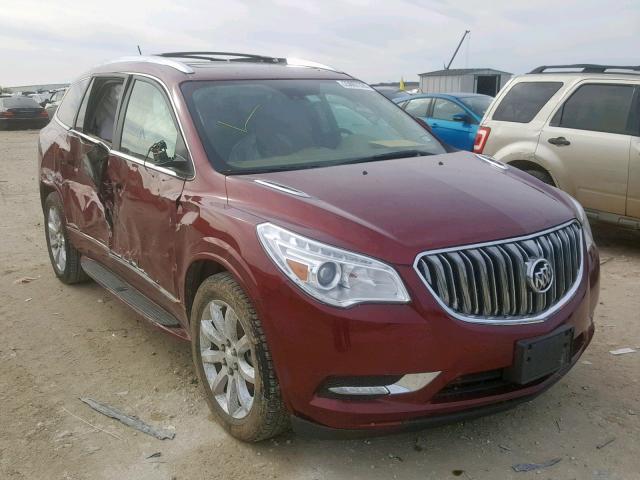 5GAKRCKD5GJ121662 - 2016 BUICK ENCLAVE 栗色 照片 1