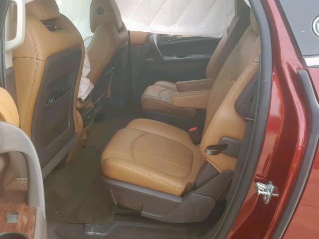 5GAKRCKD5GJ121662 - 2016 BUICK ENCLAVE 栗色 照片 6