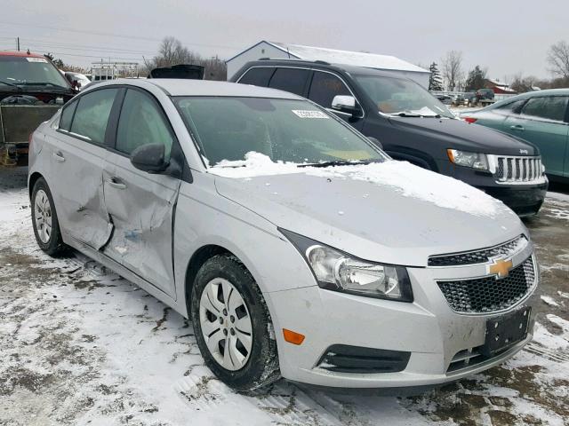 1G1PA5SH1E7105228 - 2014 CHEVROLET CRUZE LS SILVER photo 1