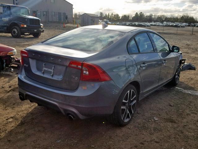 YV126MFL2H2432163 - 2017 VOLVO S60 GRAY photo 4