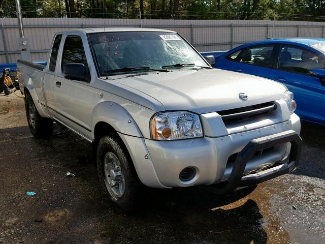 1N6ED26T34C463677 - 2004 NISSAN FRONTIER K SILVER photo 1