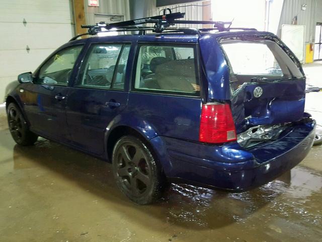 WVWSK61J03W522626 - 2003 VOLKSWAGEN JETTA GLS BLUE photo 3