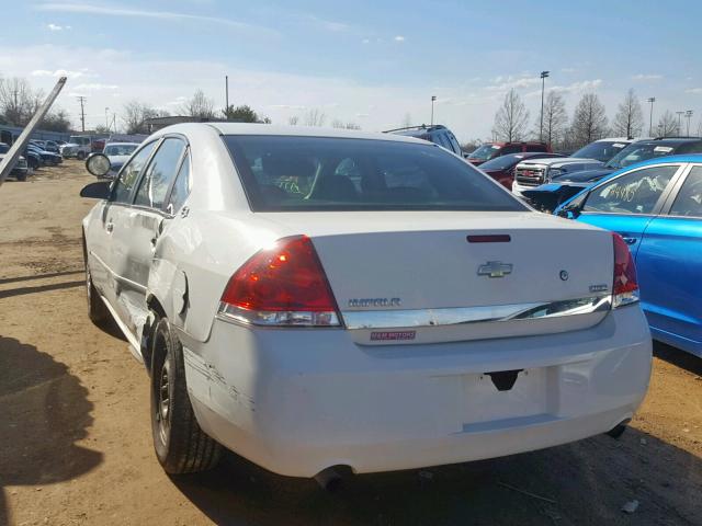 2G1WS583081329810 - 2008 CHEVROLET IMPALA POL WHITE photo 3