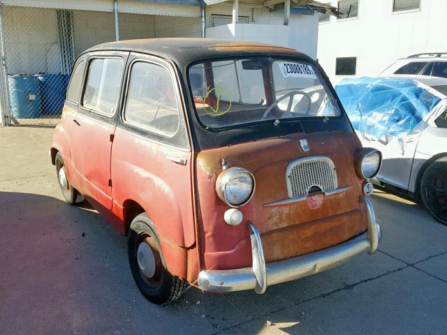 100108066494 - 1961 FIAT 600 RED photo 1