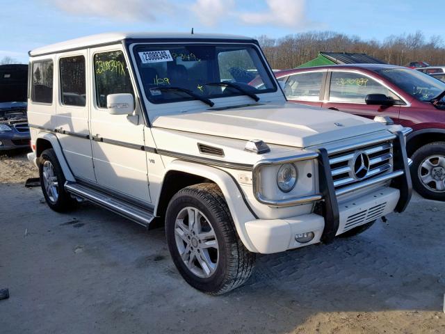 WDCYC3HFXBX188003 - 2011 MERCEDES-BENZ G 550 WHITE photo 1