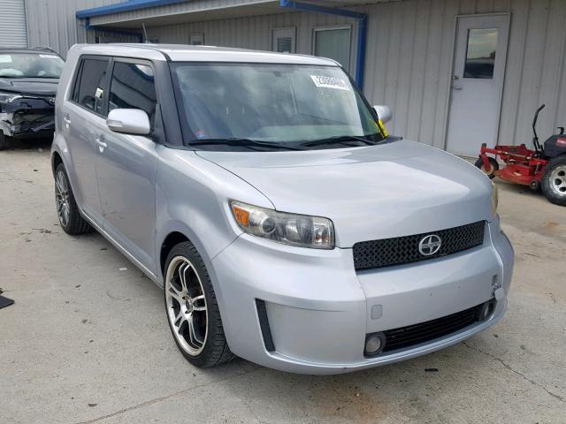 JTLKE50E081054055 - 2008 TOYOTA SCION XB 银色 照片 1