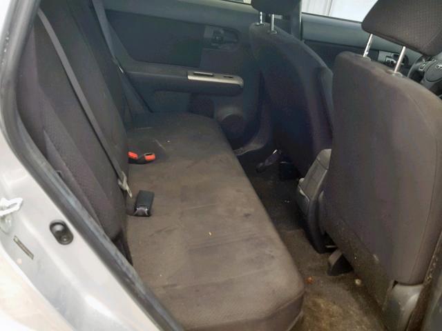JTLKE50E081054055 - 2008 TOYOTA SCION XB 银色 照片 6