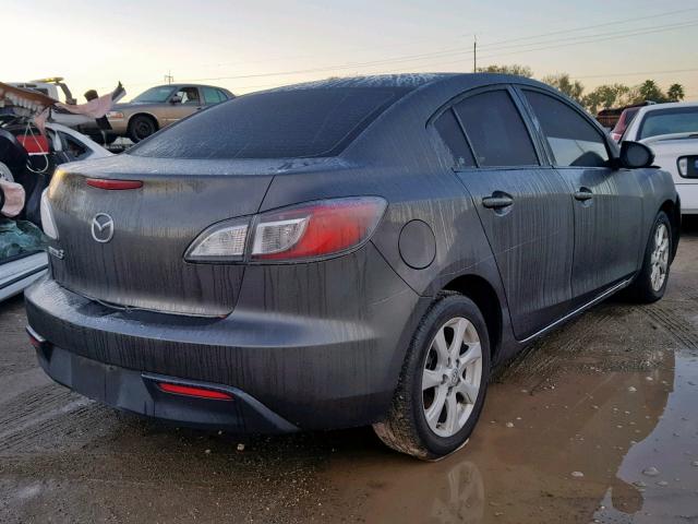 JM1BL1VF9B1440041 - 2011 MAZDA 3 I CHARCOAL photo 4