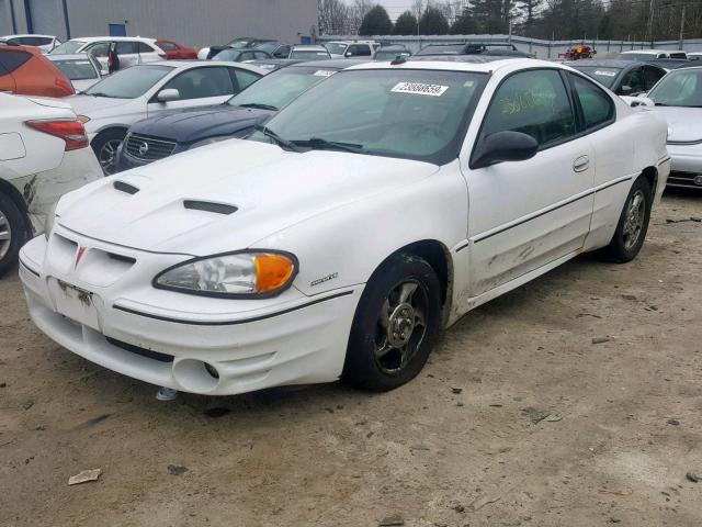 1G2NV12EX5M169176 - 2005 PONTIAC GRAND AM G WHITE photo 2