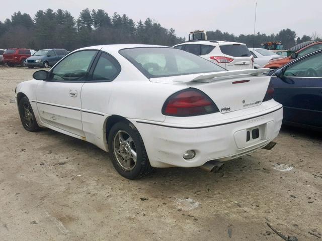 1G2NV12EX5M169176 - 2005 PONTIAC GRAND AM G WHITE photo 3