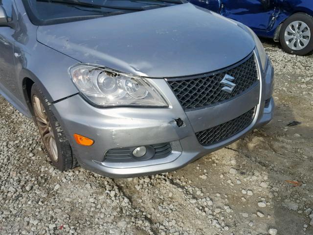 JS2RE9A89B6110049 - 2011 SUZUKI KIZASHI SP SILVER photo 9