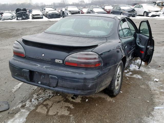 1G2WK52J62F291910 - 2002 PONTIAC GRAND PRIX BLACK photo 4