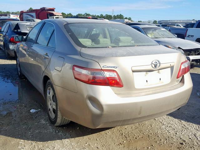4T1BE46K57U696248 - 2007 TOYOTA CAMRY NEW GOLD photo 3