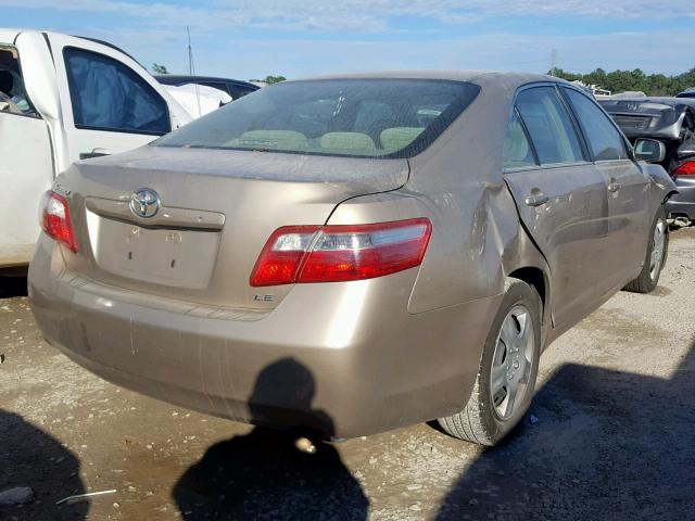 4T1BE46K57U696248 - 2007 TOYOTA CAMRY NEW GOLD photo 4