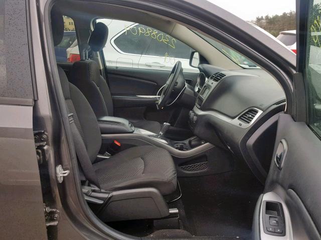 3C4PDCAB2GT132355 - 2016 DODGE JOURNEY SE გრაფიტი ფოტო 5