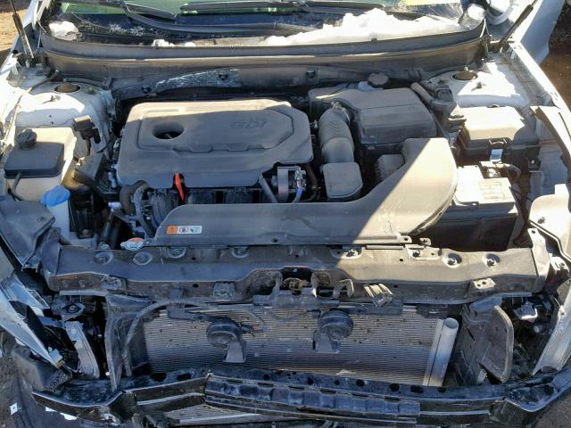 5NPE34AF6HH564046 - 2017 HYUNDAI SONATA SPO WHITE photo 7