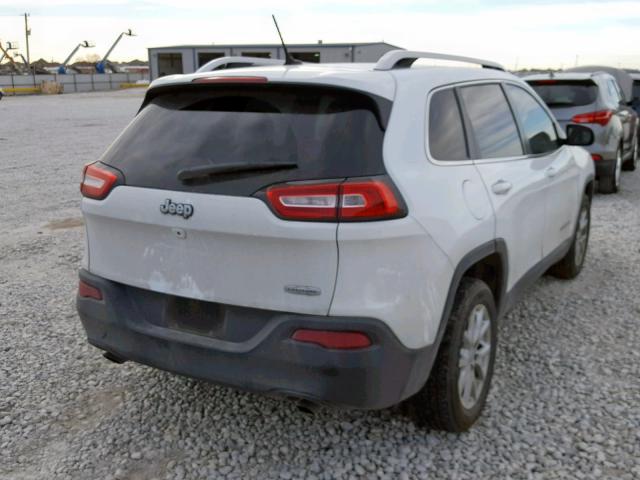 1C4PJLCS1EW167112 - 2014 JEEP CHEROKEE L WHITE photo 4