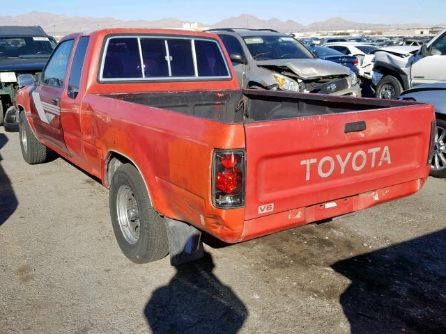 JT4VN93D0N5032628 - 1992 TOYOTA PICKUP 1/2 RED photo 3