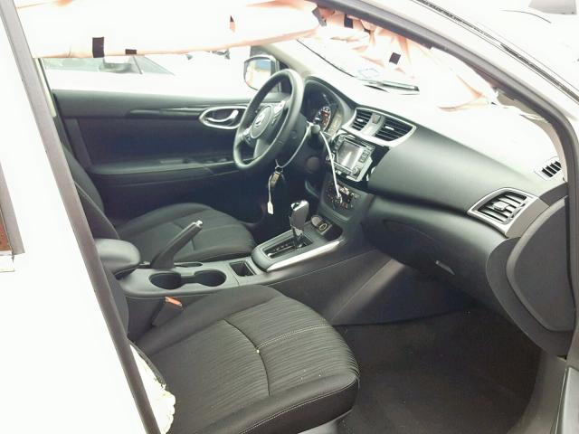 3N1AB7AP0JL638341 - 2018 NISSAN SENTRA S WHITE photo 5