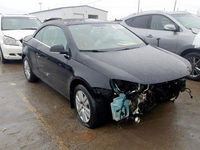 WVWBA71F98V032042 - 2008 VOLKSWAGEN EOS TURBO შავი ფოტო 1