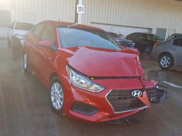 3KPC24A33JE034062 - 2018 HYUNDAI ACCENT SE RED photo 1