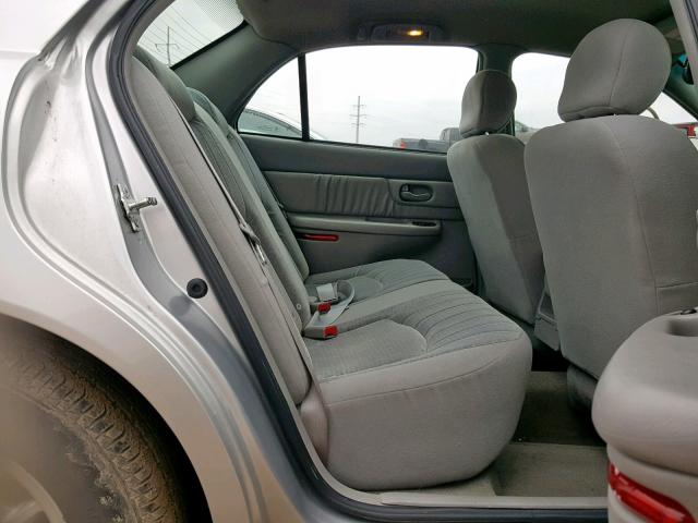 2G4WS52J241245072 - 2004 BUICK CENTURY CU SILVER photo 6