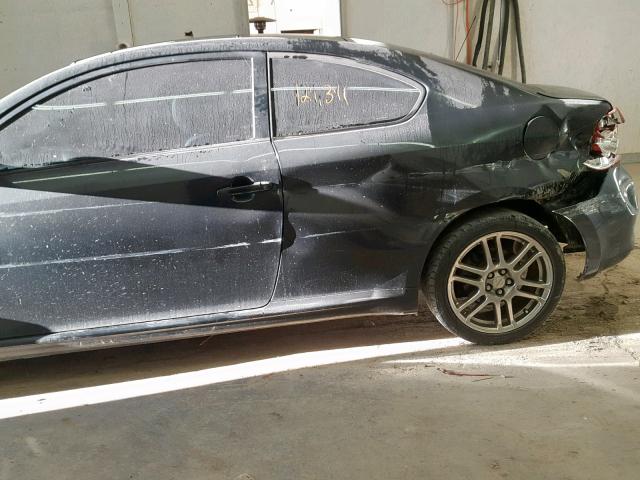 JTKDE177760071192 - 2006 TOYOTA SCION TC ნაცრისფერი ფოტო 9