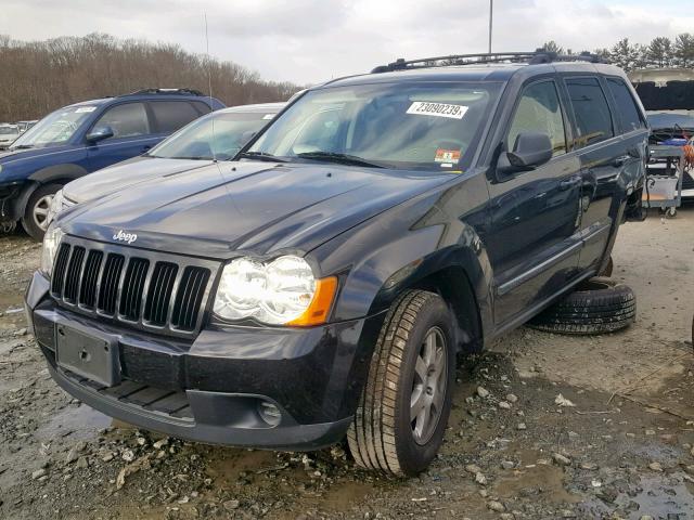 1J8GR48K29C523199 - 2009 JEEP GRAND CHER BLACK photo 2