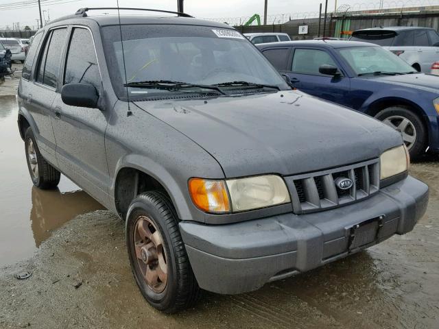 KNDJB723525117139 - 2002 KIA SPORTAGE GRAY photo 1