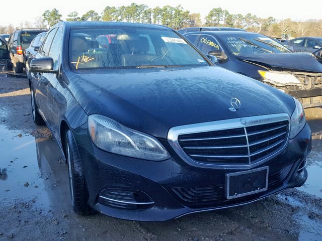 WDDHF8JB8EA782636 - 2014 MERCEDES-BENZ E 350 4MAT BLACK photo 1