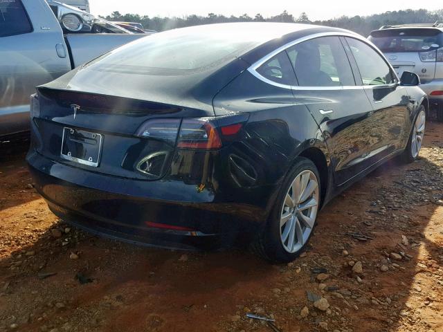 5YJ3E1EA9JF154473 - 2018 TESLA MODEL 3 BLACK photo 4