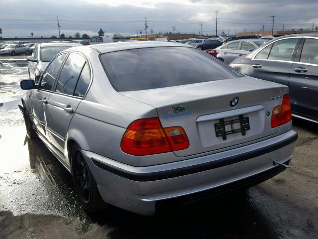 WBAEV53492KM15163 - 2002 BMW 330 I SILVER photo 3