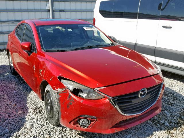 3MZBM1W72GM270293 - 2016 MAZDA 3 TOURING RED photo 1