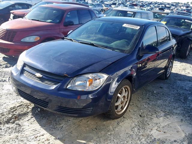 1G1AF5F56A7235118 - 2010 CHEVROLET COBALT 2LT BLUE photo 2