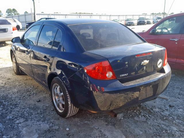 1G1AF5F56A7235118 - 2010 CHEVROLET COBALT 2LT BLUE photo 3