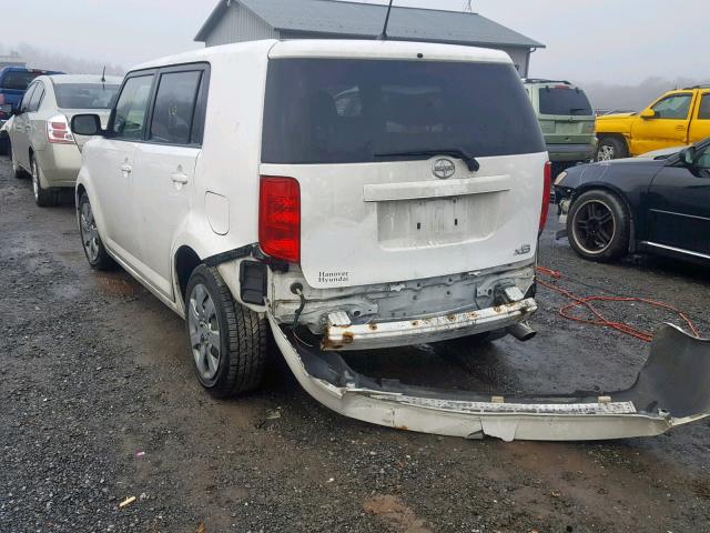 JTLKE50E181056431 - 2008 TOYOTA SCION XB Ақ фото 3